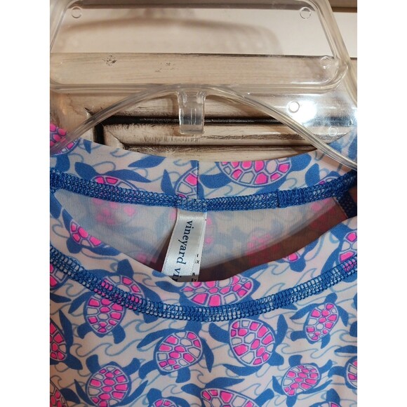Vineyard Vines TURTLES Girls Swim Shirt - Size‎ M - Picture 4 of 6